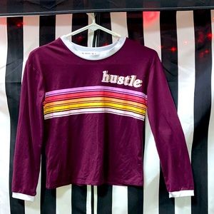 Maroon long sleeve